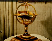 Bau der fehlenden heliozentrischen Armilarsph&auml;re