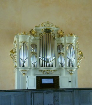 die historische Johann Wilhelm Friedrich Grueneberg Orgel